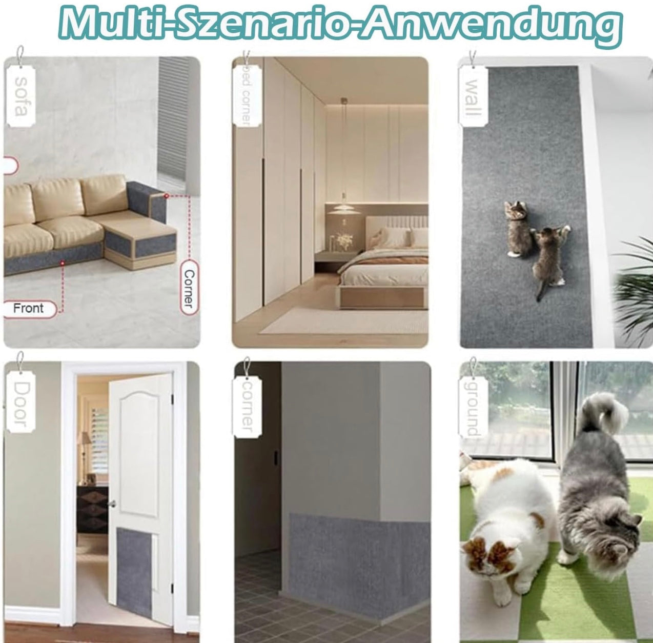 TraumPfoten - Selbstklebender Kratzschutz für Katzen