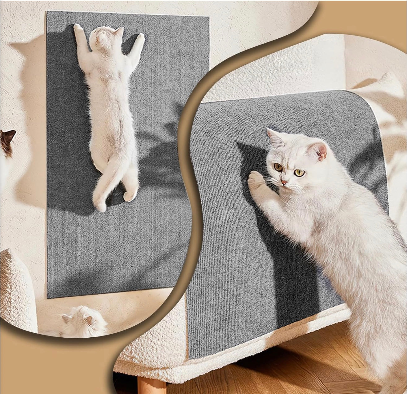 TraumPfoten - Selbstklebender Kratzschutz für Katzen