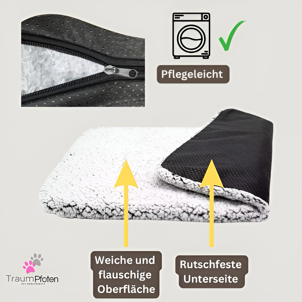 TraumPfoten - Selbsterwärmende Haustiermatte