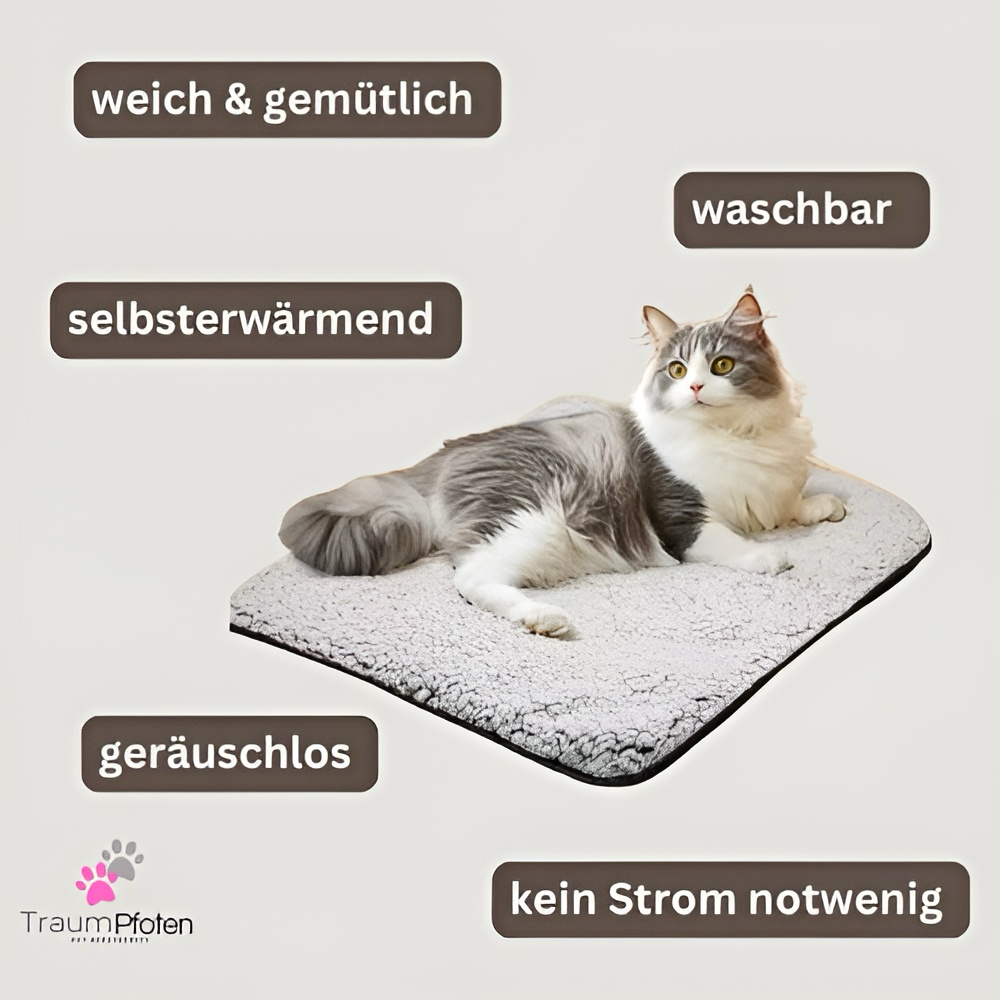 TraumPfoten - Selbsterwärmende Haustiermatte